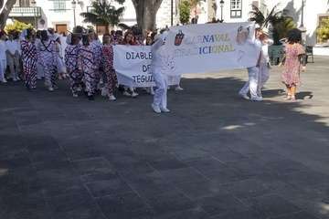 Fiesta escolar de Carnaval Tradicional en San Juan de Telde (Foto TA)